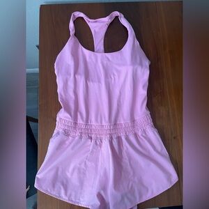 Aerie Offline Bubblegum pink onesie romper